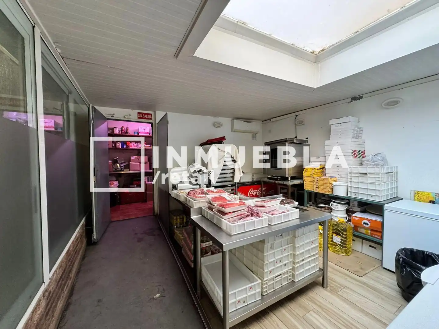 Cocina de Local en traspaso en Barcelona con Aire acondicionado, Terraza y Amueblado