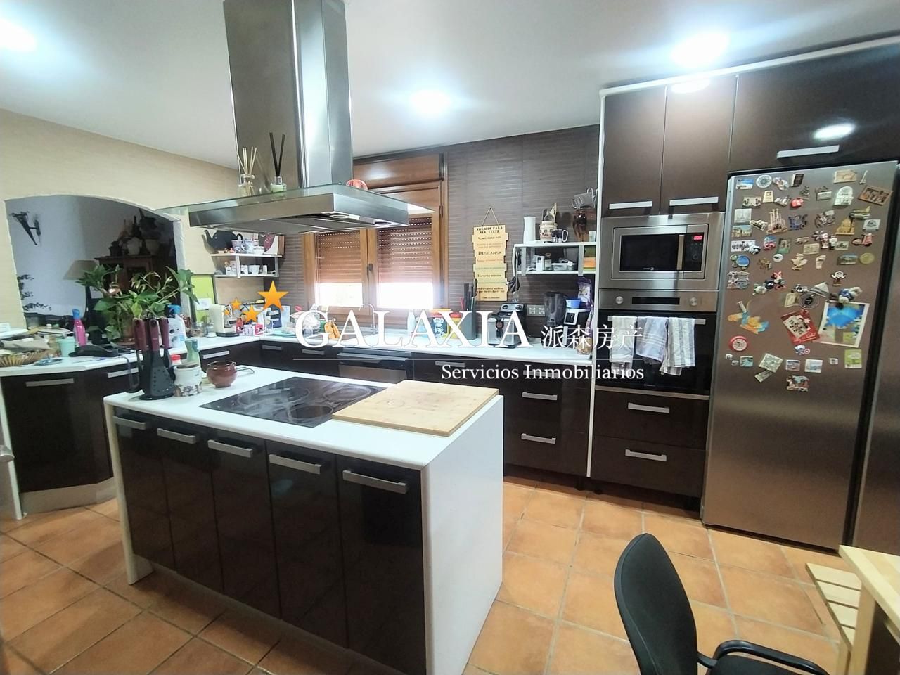 Cocina de Casa o chalet en venta en Carranque con Aire acondicionado, Calefacción y Jardín privado