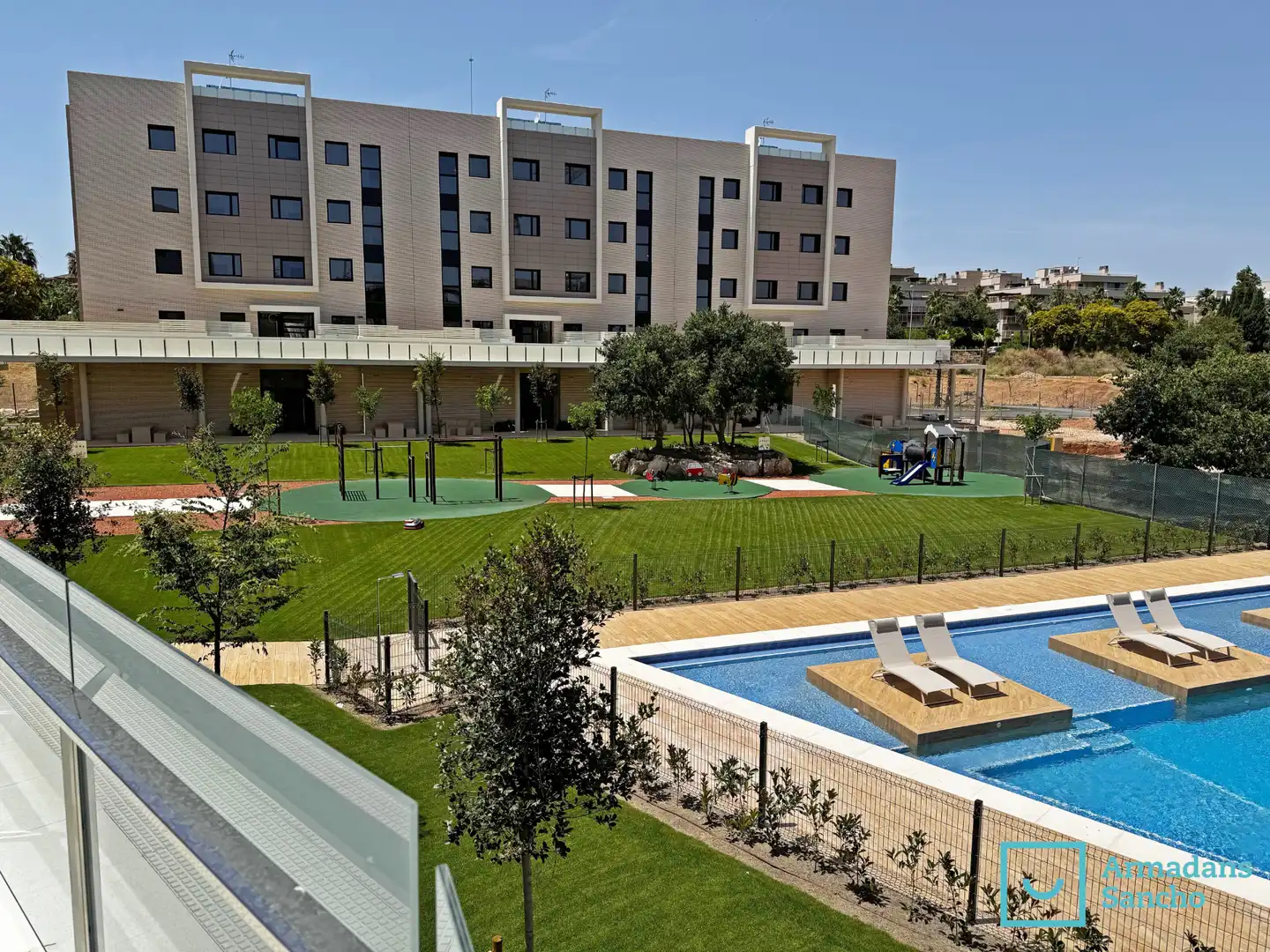 Swimming pool of Attic for rent in Salou  with Air Conditioner, Heating and Storage room
