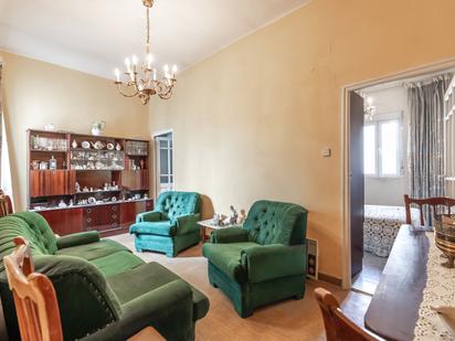 Living room of Flat for sale in  Madrid Capital  with Heating