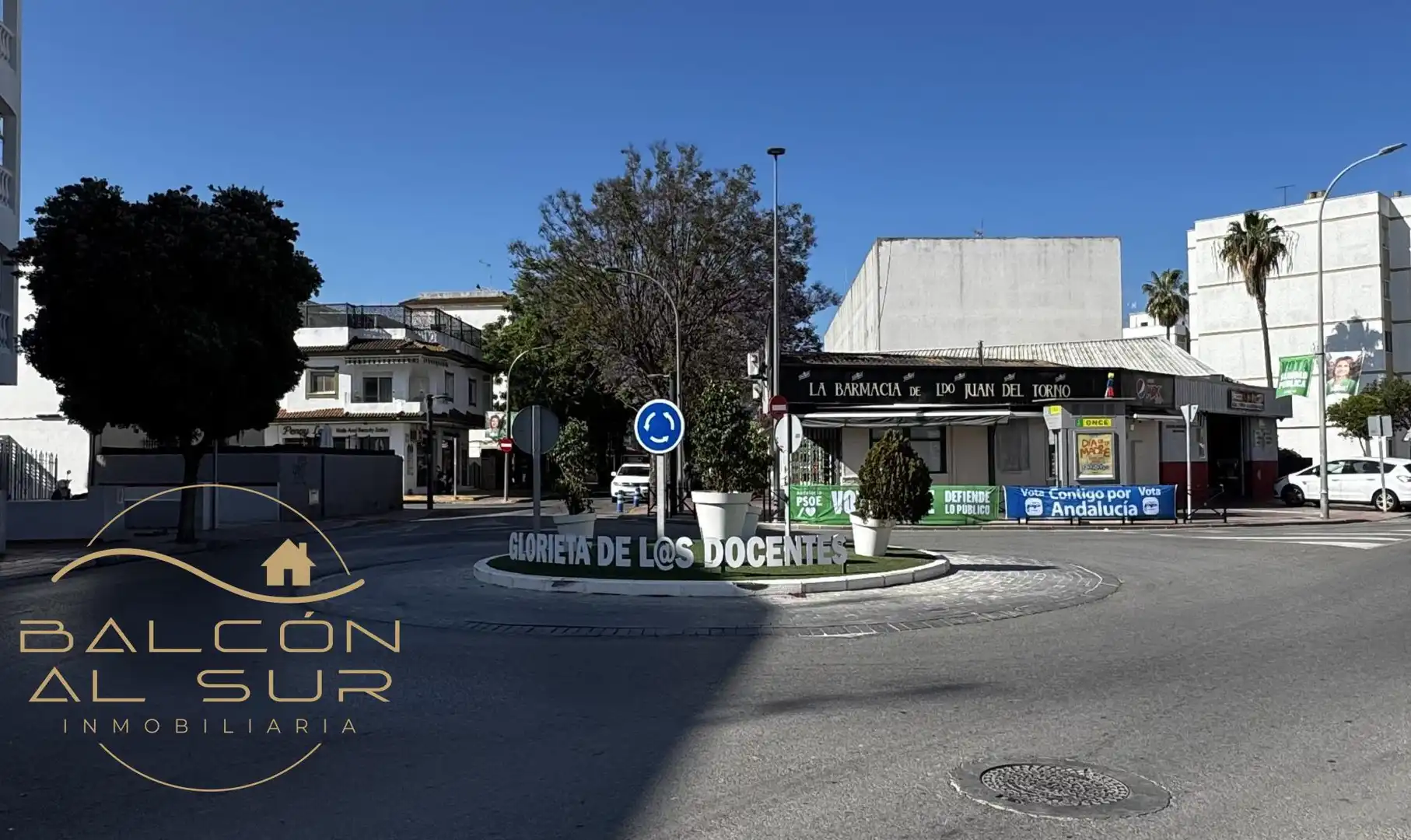 Exterior view of Flat for sale in Rota  with Air Conditioner and Terrace