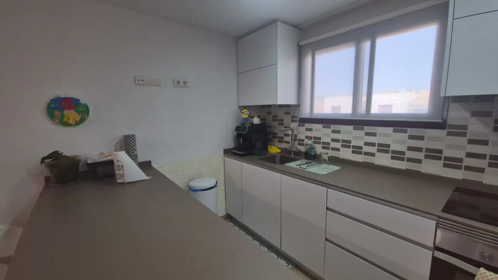 Cuina de Casa adosada en venda en Murcia amb Aire condicionat, Jardí privat i Terrassa