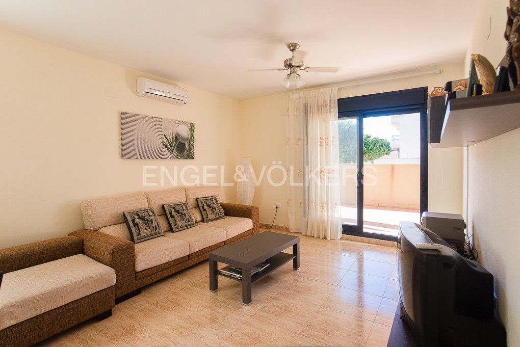 Sala d'estar de Apartament en venda en Torreblanca amb Aire condicionat, Calefacció i Terrassa