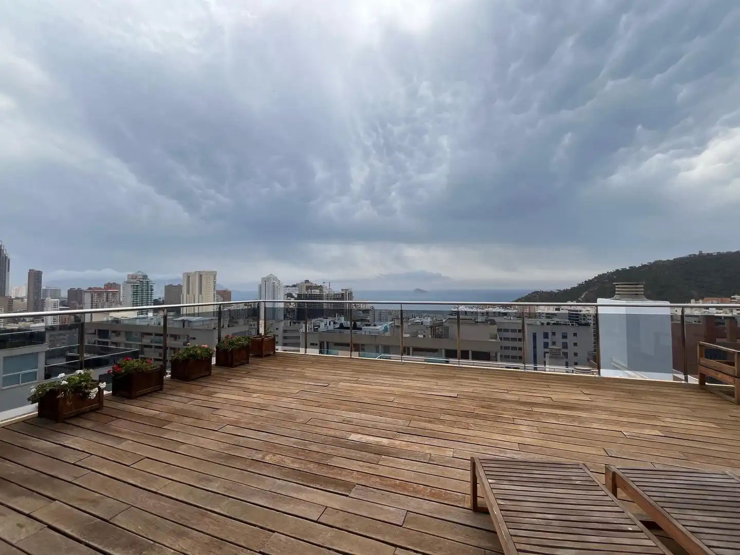 Terrassa de Àtic en venda en Villajoyosa / La Vila Joiosa amb Aire condicionat, Jardí privat i Terrassa