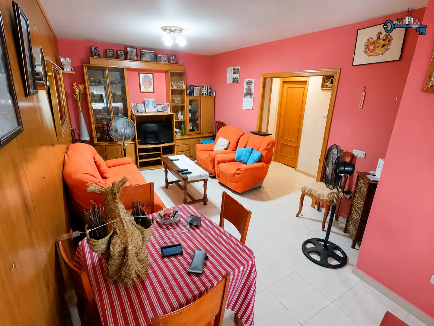 Wohnzimmer von Haus oder Chalet zum Verkauf in El Viso de San Juan mit Privatgarten, Terrasse und Abstellraum