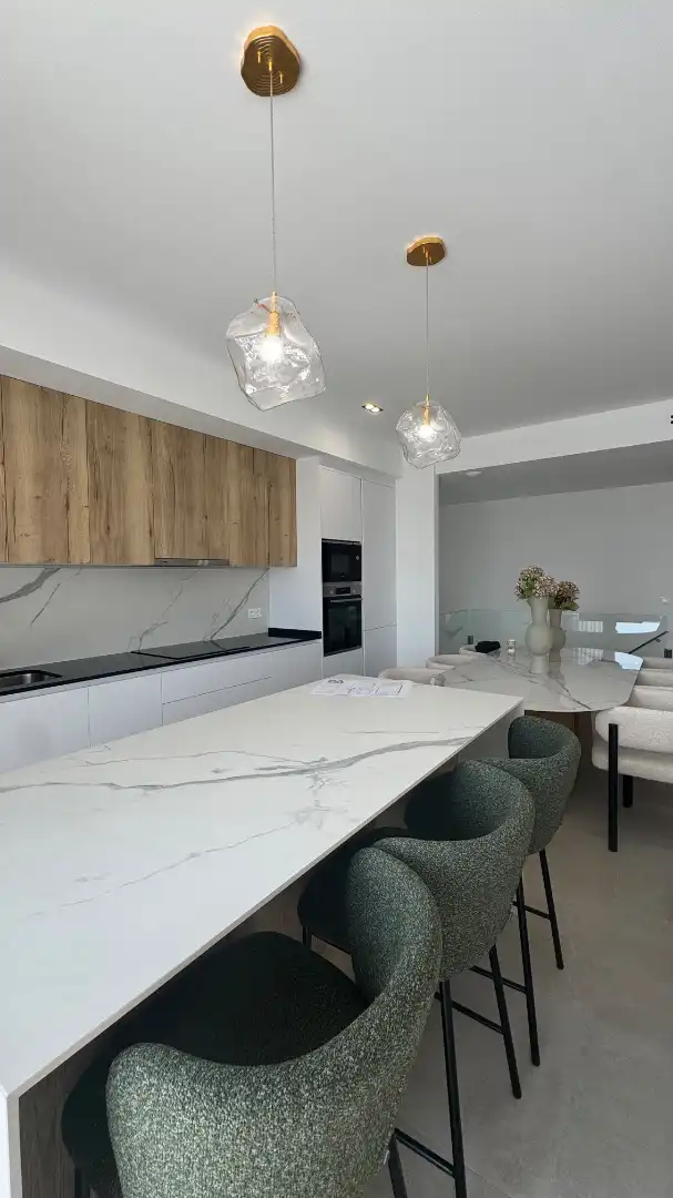 Küche von Maisonette zum Verkauf in La Nucia mit Klimaanlage, Privatgarten und Terrasse