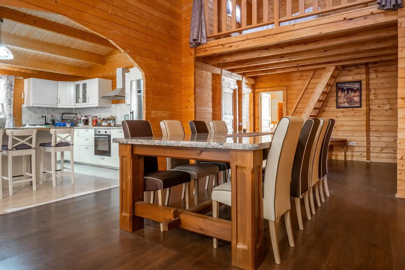 Dining room of Houses for sale in Cúllar Vega  with Air Conditioner, Heating and Terrace