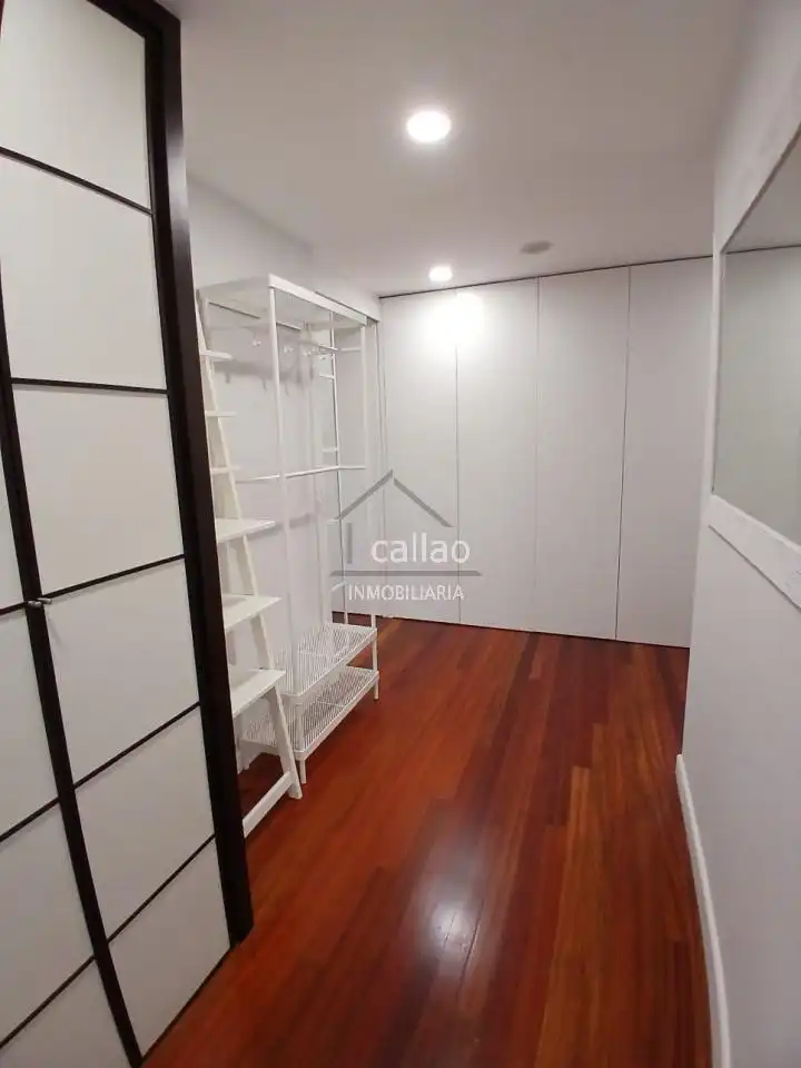 Bedroom of Flat for rent in Ferrol  with Heating, Storage room and Furnished