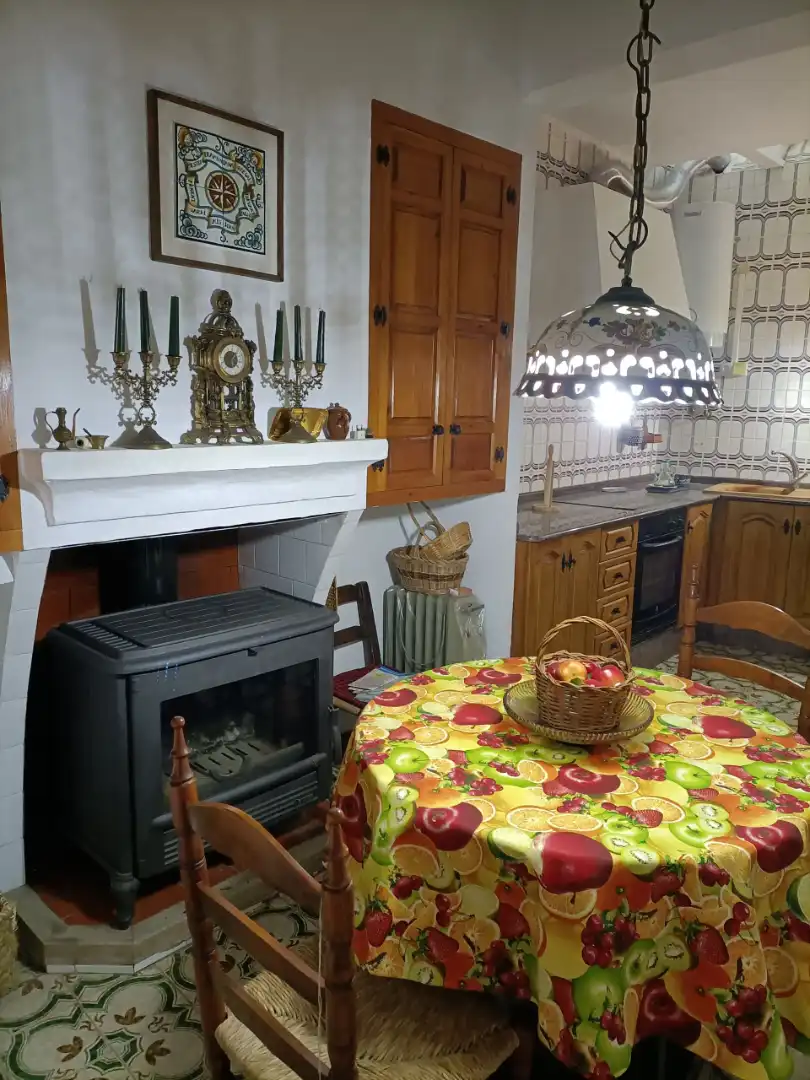 Cocina de Casa o chalet en venta en Vall de Almonacid con Terraza, Amueblado y Balcón