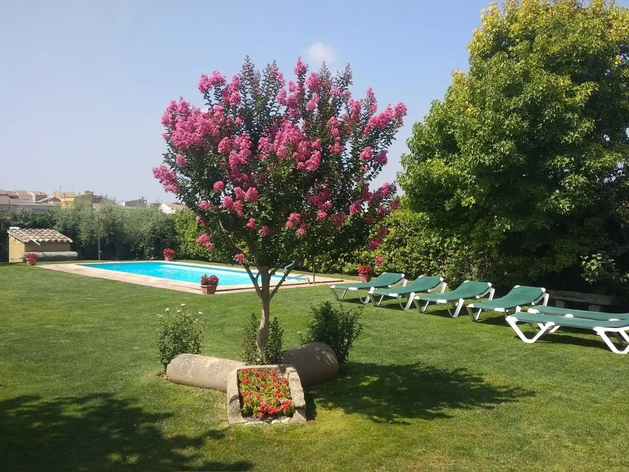 Piscina de Casa o xalet en venda en Vilanova de Bellpuig amb Calefacció, Jardí privat i Piscina