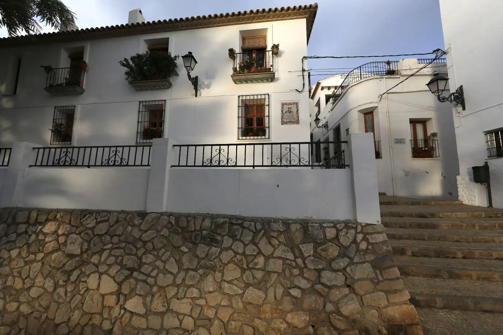 Außenansicht von Country house zum Verkauf in Altea mit Klimaanlage, Abstellraum und Schwimmbad