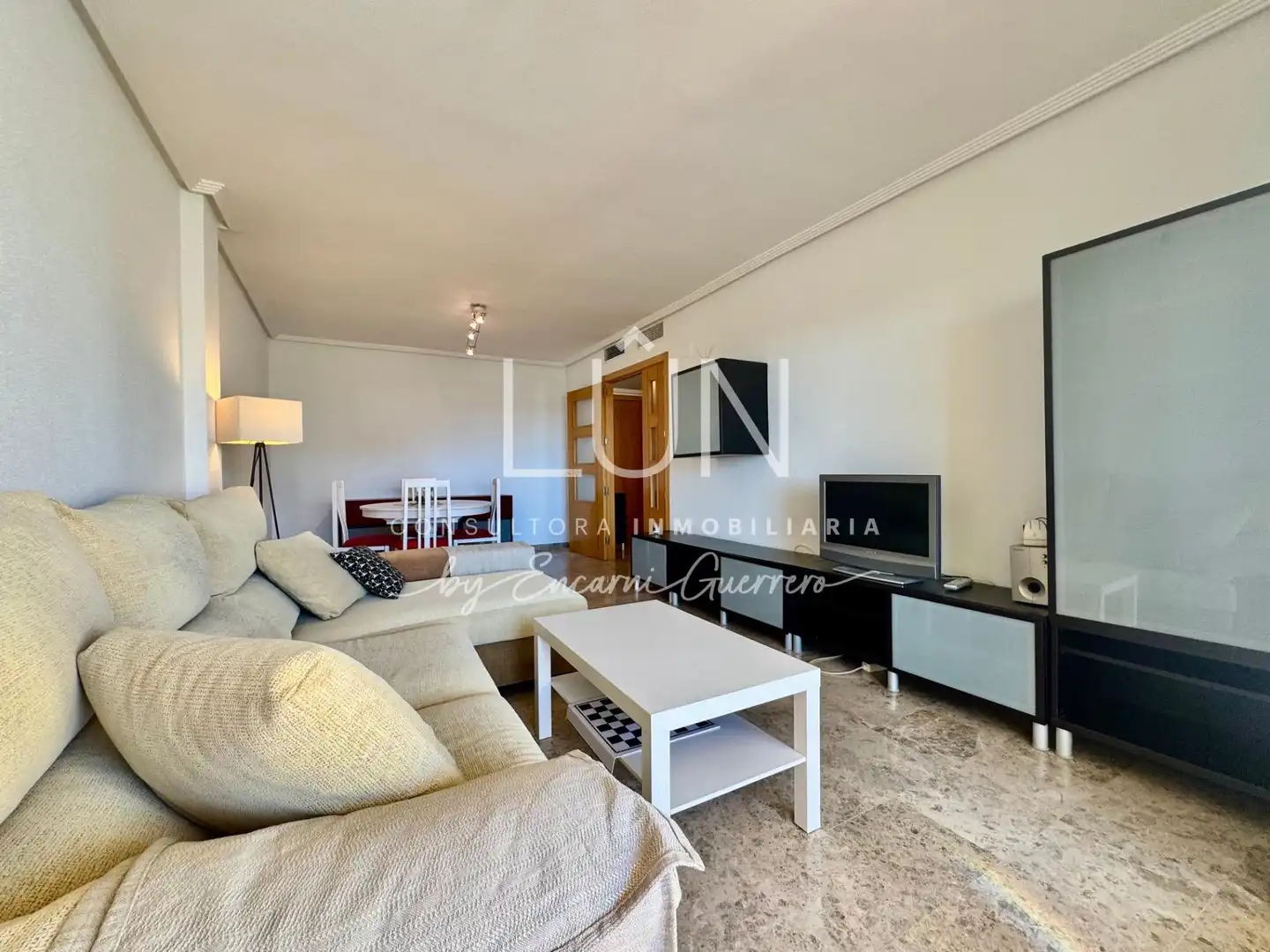 Sala de estar de Apartamento de alquiler en Molina de Segura con Aire acondicionado, Terraza y Amueblado