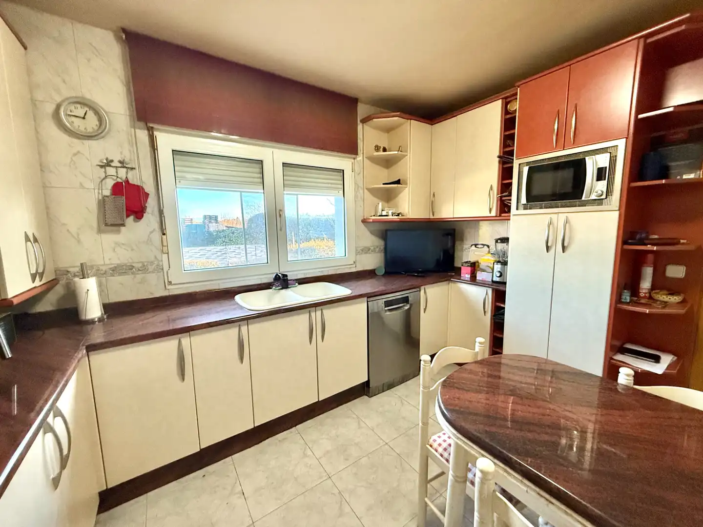 Cocina de Casa o chalet en venta en Galapagar con Calefacción, Jardín privado y Terraza