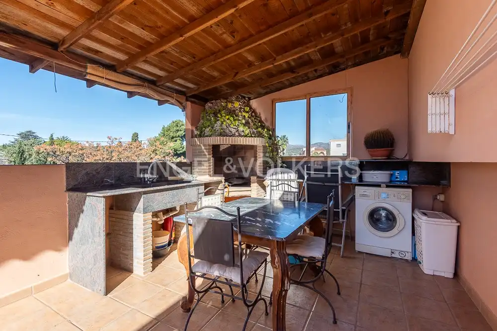 Terraza de Casa o chalet en venta en Náquera con Aire acondicionado, Calefacción y Jardín privado