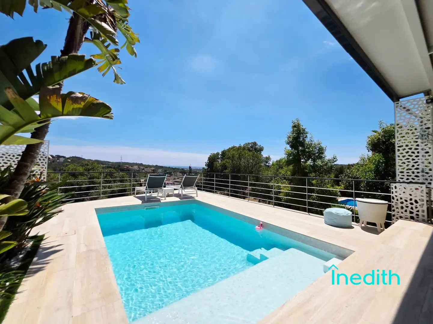 Piscina de Casa o chalet en venta en Cubelles con Aire acondicionado, Calefacción y Jardín privado