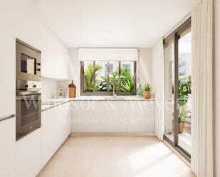 Kitchen of Flat for sale in Eivissa  with Terrace, Swimming Pool and Oven