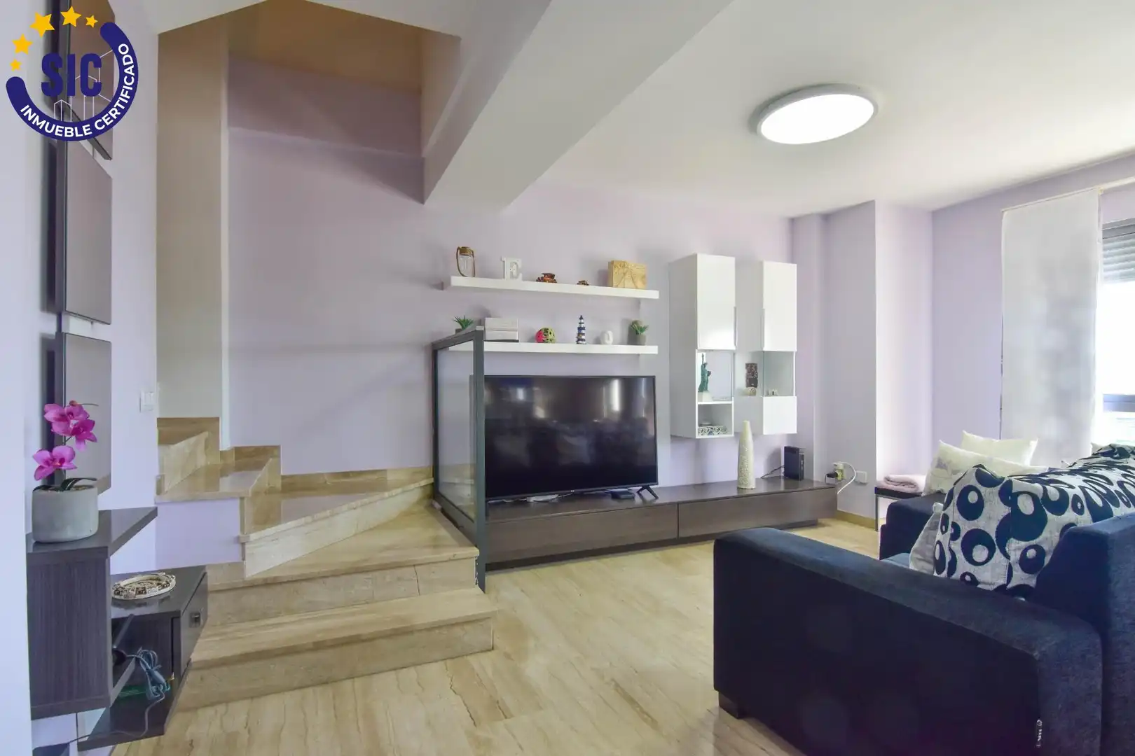 Sala de estar de Dúplex en venta en Catarroja con Aire acondicionado, Calefacción y Trastero