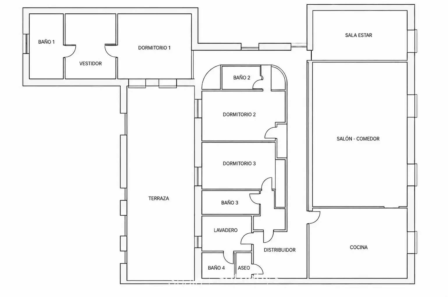 Apartamento en venta en Madrid con Aire acondicionado, Calefacción y Terraza