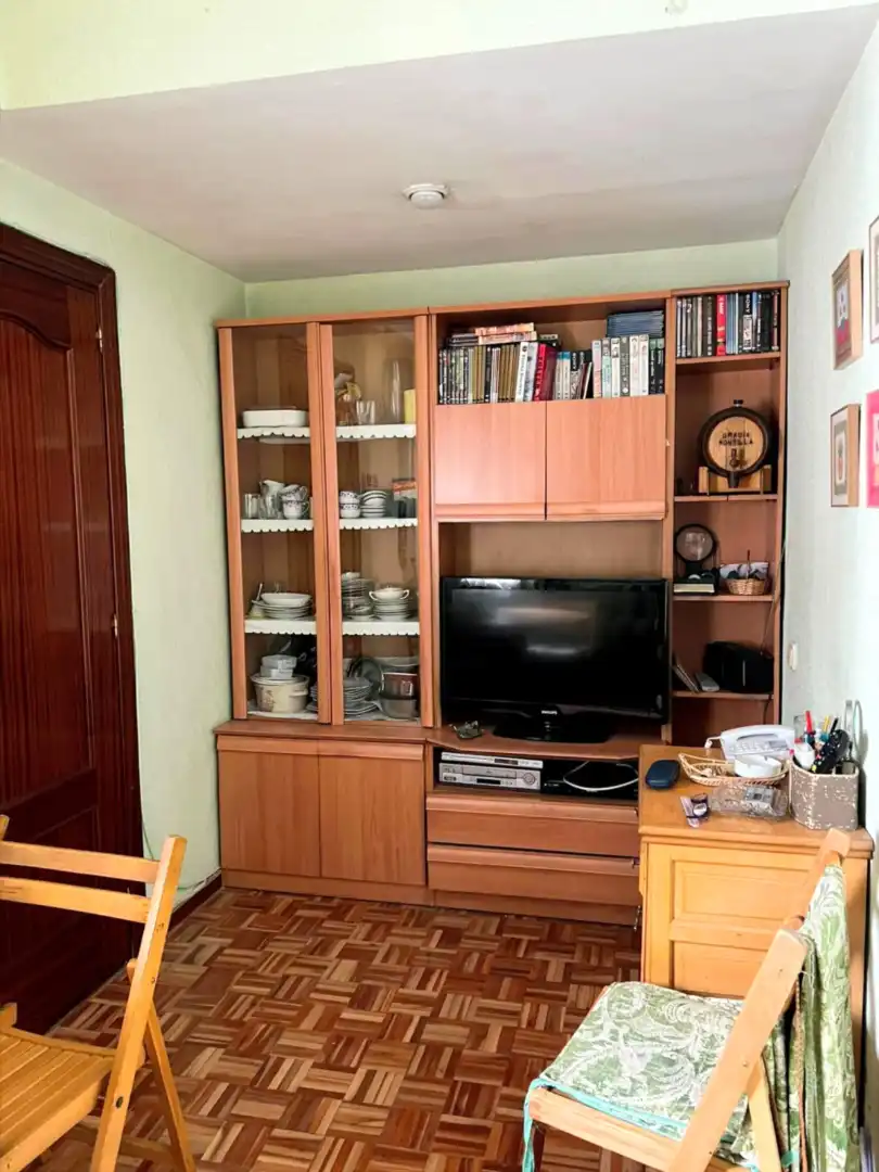 Wohnzimmer von Wohnung zum Verkauf in Madrid mit Heizung, Parkett und Terrasse