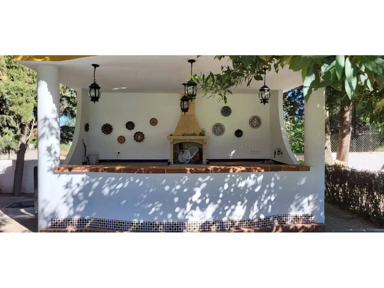 Terrassa de Casa o xalet en venda en Baza amb Calefacció, Jardí privat i Terrassa