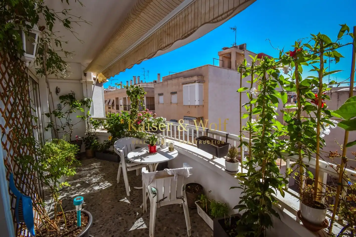 Terrace of Flat for sale in Santa Pola  with Air Conditioner and Terrace