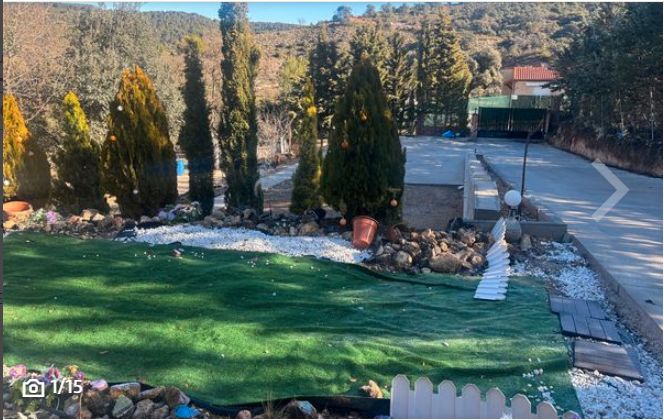 Piscina de Casa o chalet de alquiler en Hontoba con Aire acondicionado, Calefacción y Jardín privado