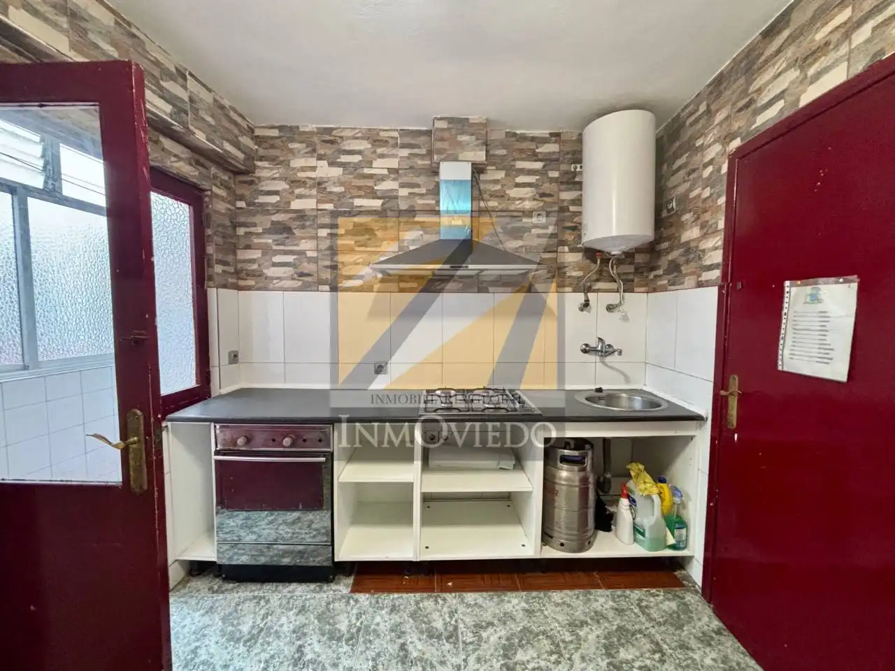 Kitchen of Flat for sale in Avilés  with Heating and Terrace