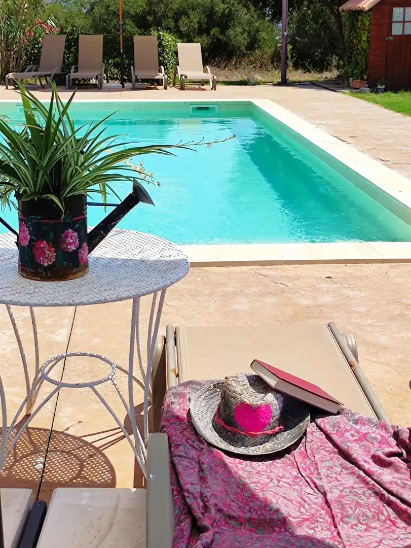 Schwimmbecken von Country house zum Verkauf in Muro mit Klimaanlage, Heizung und Privatgarten