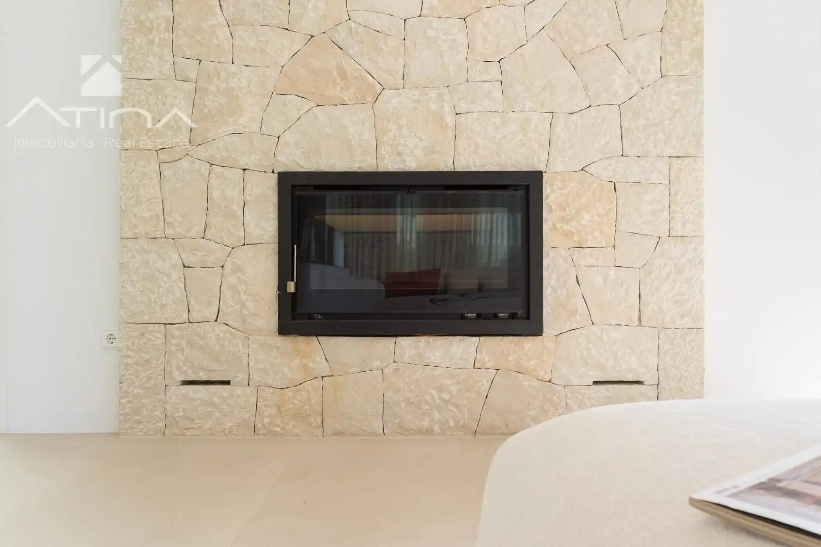 Sala d'estar de Casa o xalet en venda en Jávea / Xàbia amb Aire condicionat, Calefacció i Jardí privat