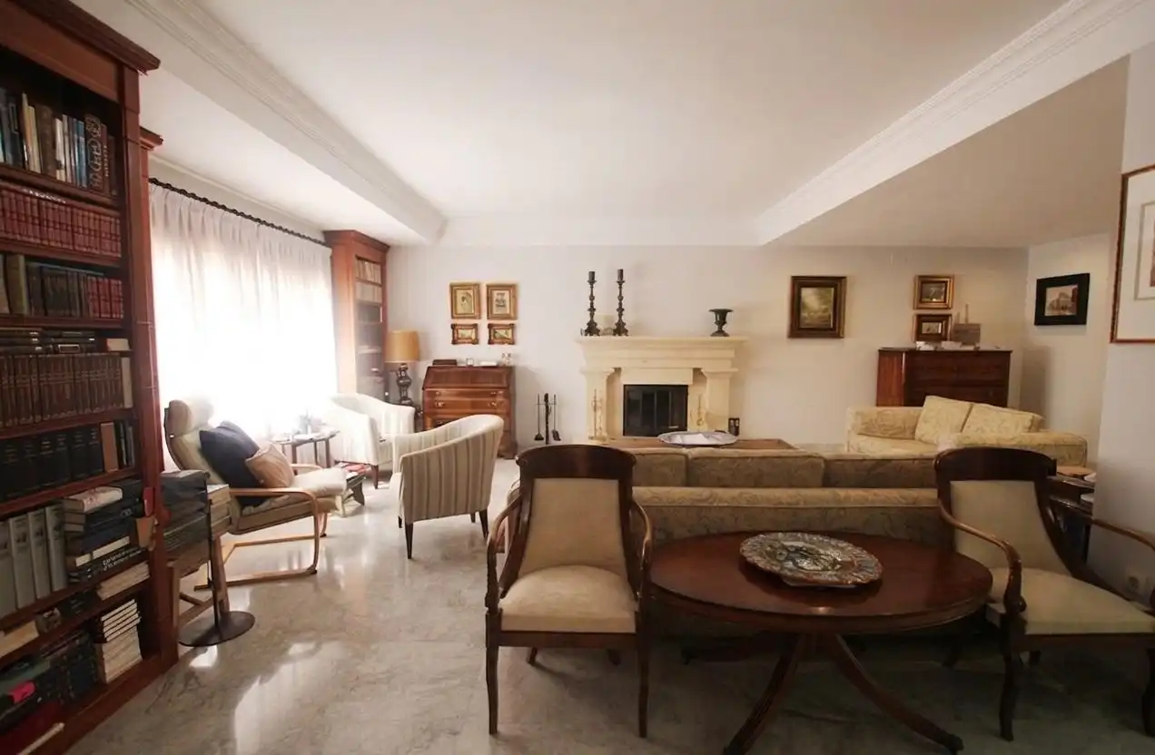 Sala de estar de Casa o chalet en venta en Jerez de la Frontera con Aire acondicionado, Jardín privado y Terraza