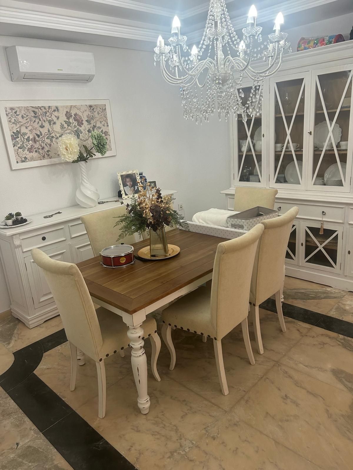 Menjador de Casa o xalet de lloguer en San Fernando amb Aire condicionat i Traster