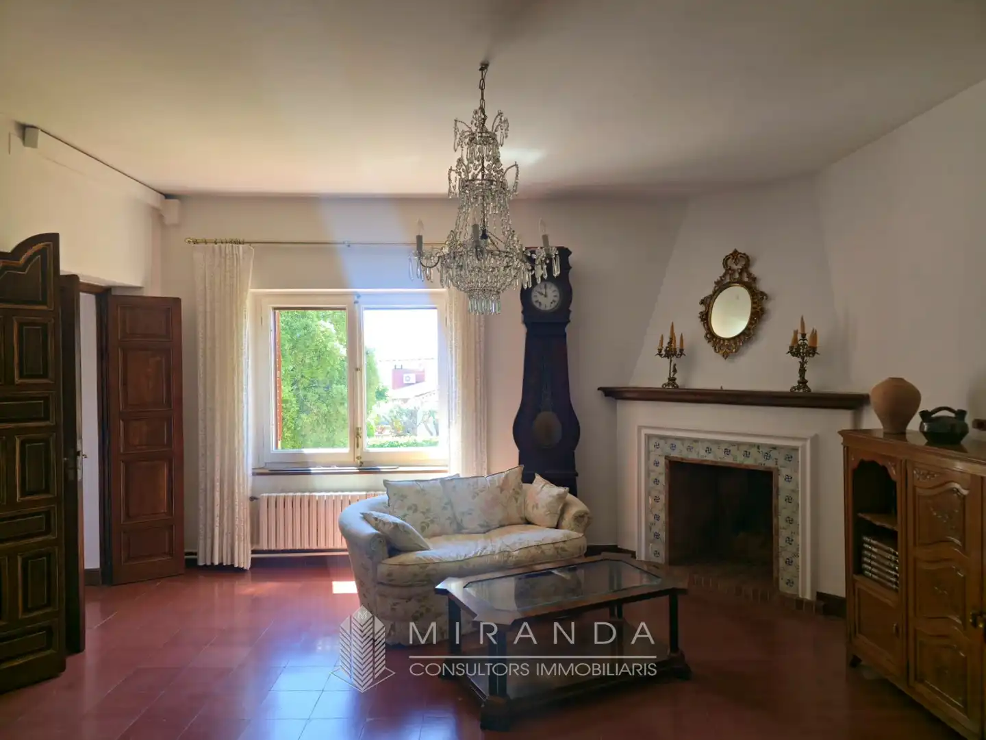 Sala de estar de Casa o chalet en venta en Les Franqueses del Vallès con Calefacción, Jardín privado y Terraza