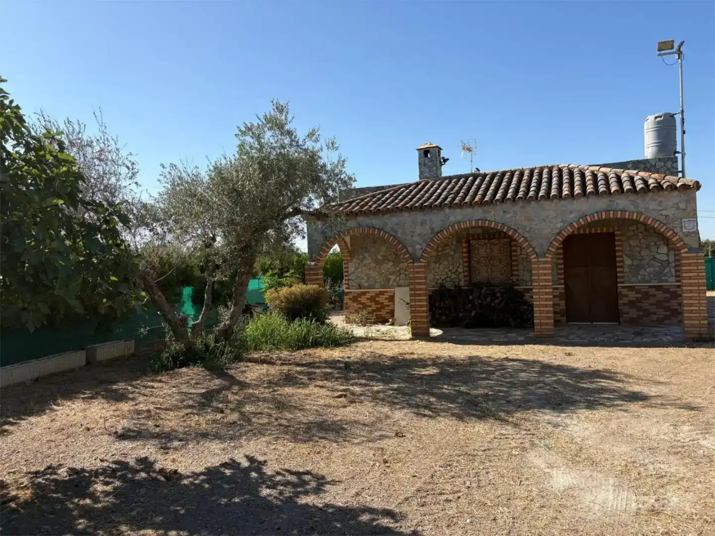Jardín de Finca rústica en venta en La Algaba con Piscina