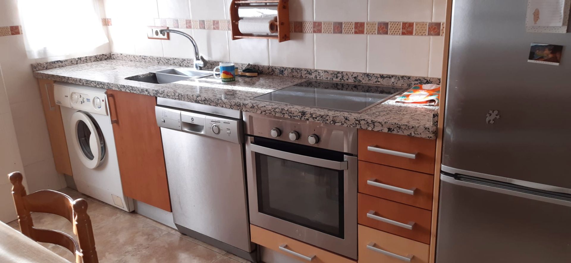 Cuina de Pis de lloguer en Valladolid Capital amb Moblat