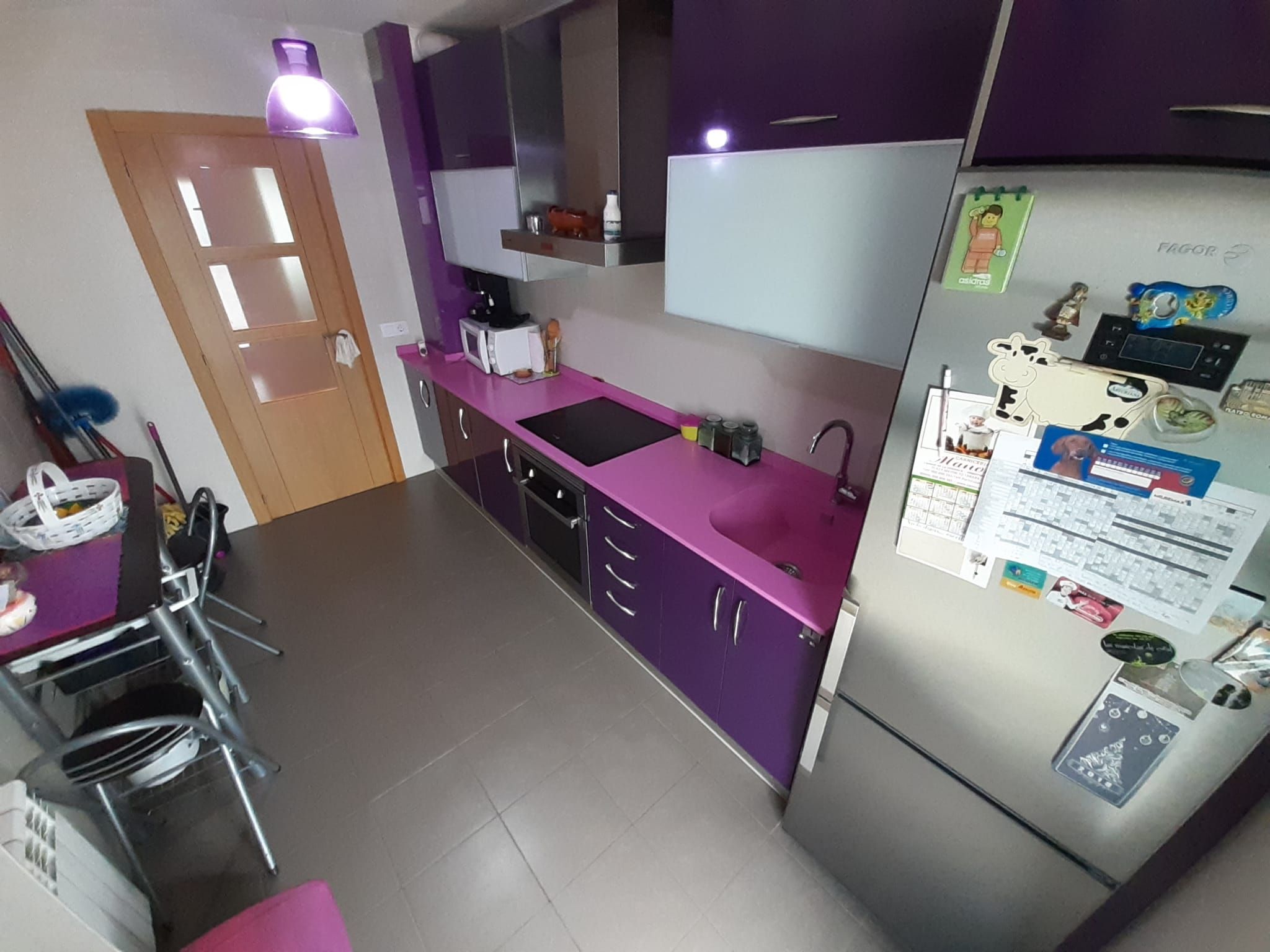 Kitchen of Apartment for sale in Morales del Vino  with Parquet flooring and Community pool