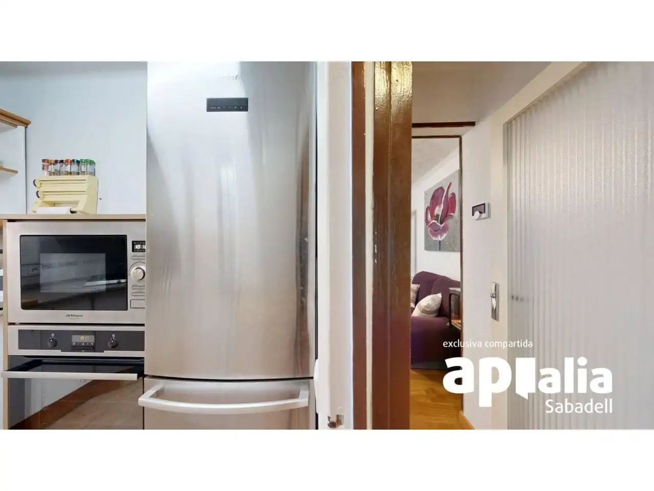 Cocina de Piso en venta en Cerdanyola del Vallès con Aire acondicionado, Calefacción y Parquet