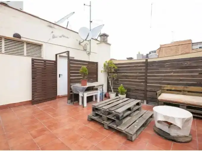 Terraza de Piso en venta en Badalona con Aire acondicionado