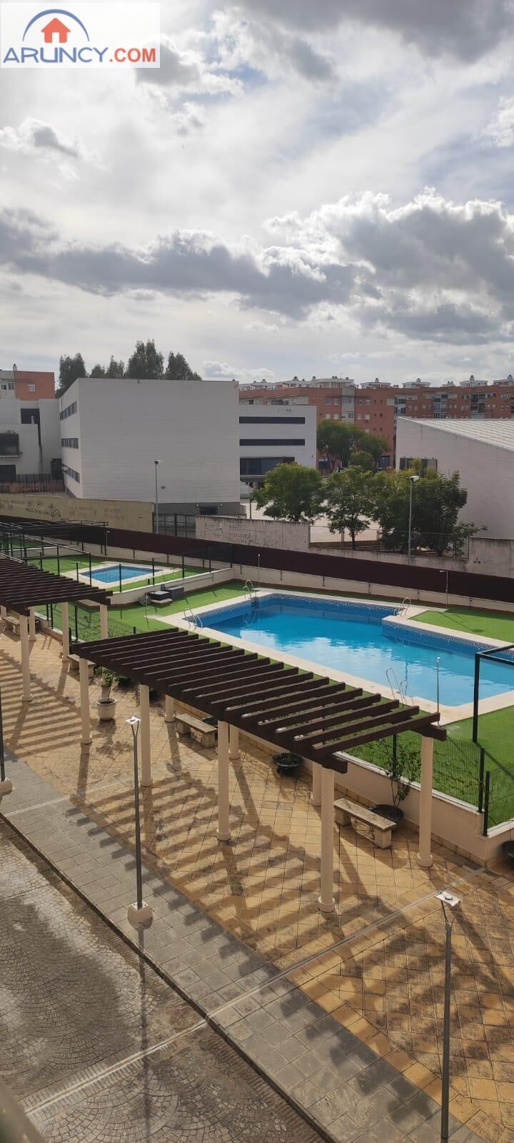 Swimming pool of Flat to rent in Montequinto  with Air Conditioner, Heating and Private garden