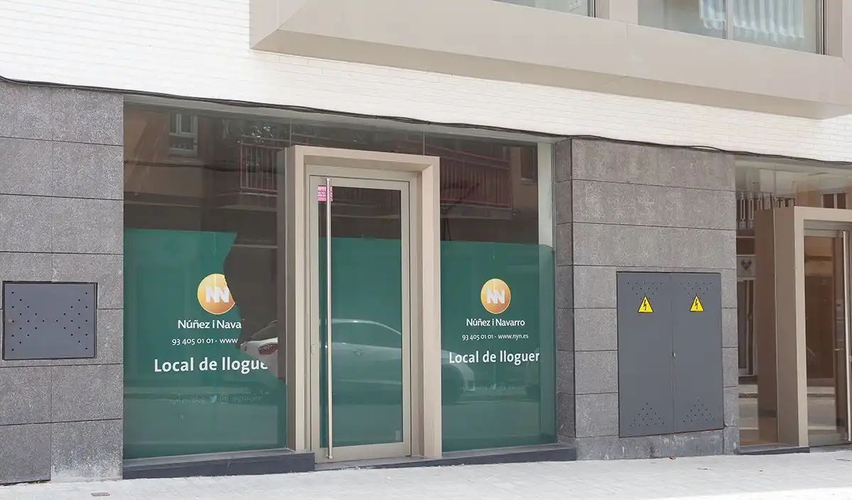 Vista exterior de Local de lloguer en Mataró