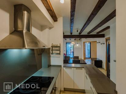 Kitchen of Flat for sale in  Tarragona Capital  with Air Conditioner and Terrace