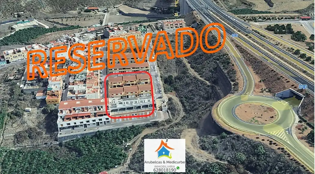 Vista exterior de Casa adosada en venta en Cardones
