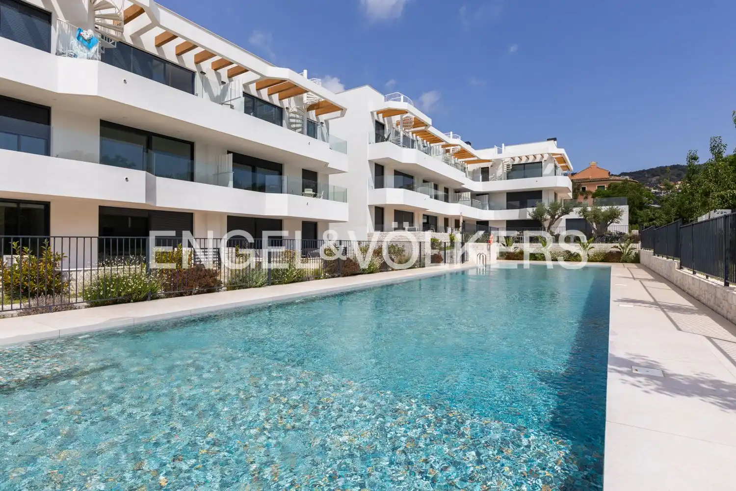 Swimming pool of Flat for rent in Jávea / Xàbia  with Air Conditioner, Heating and Terrace