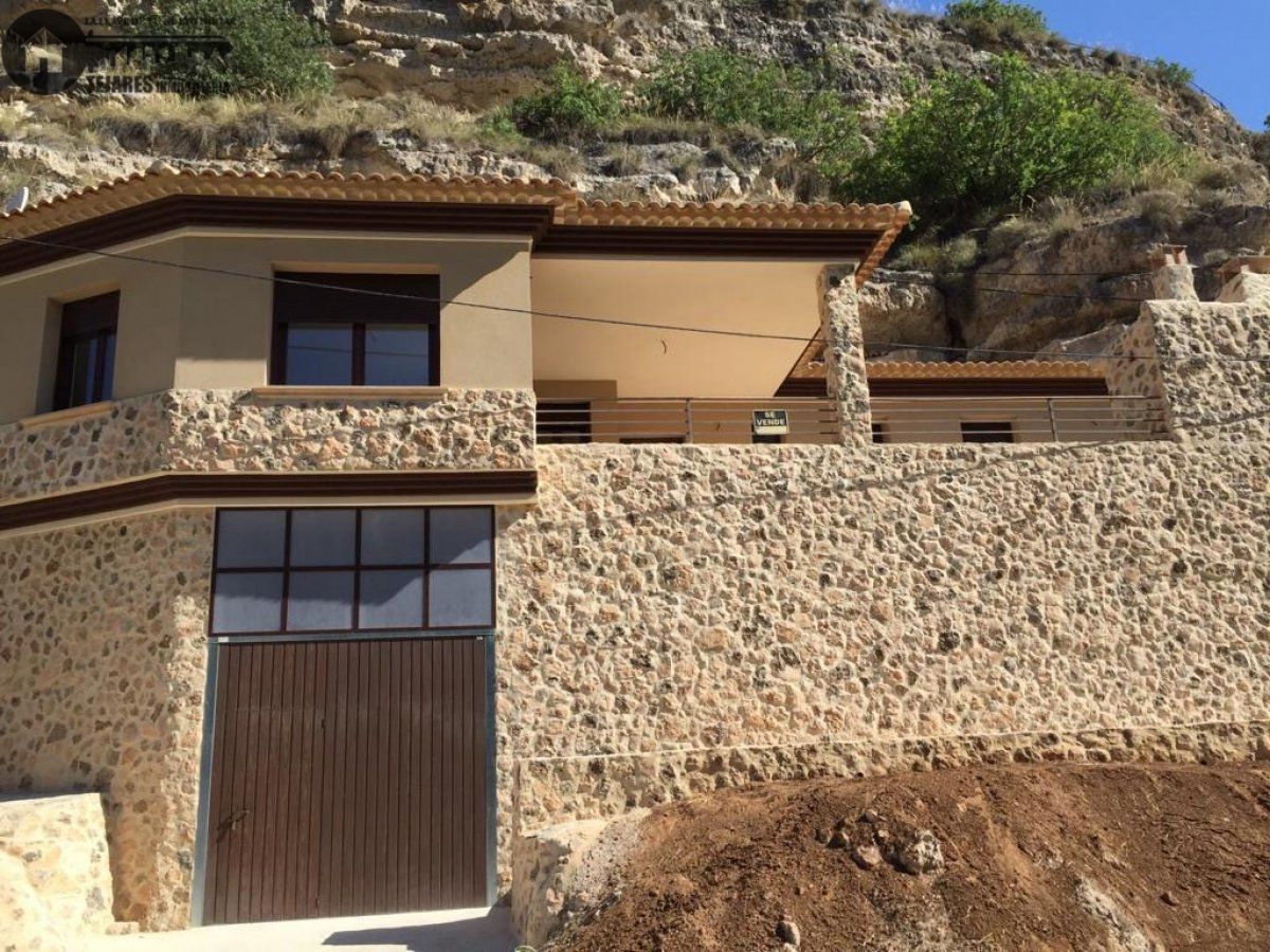 Exterior view of House or chalet for sale in La Recueja  with Air Conditioner, Heating and Private garden