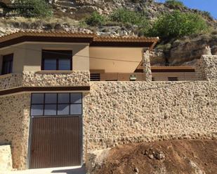 Exterior view of House or chalet for sale in La Recueja  with Air Conditioner, Heating and Private garden