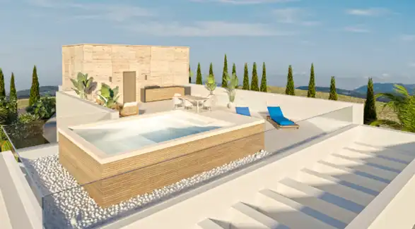 Chalet con piscina en venta en Chullera