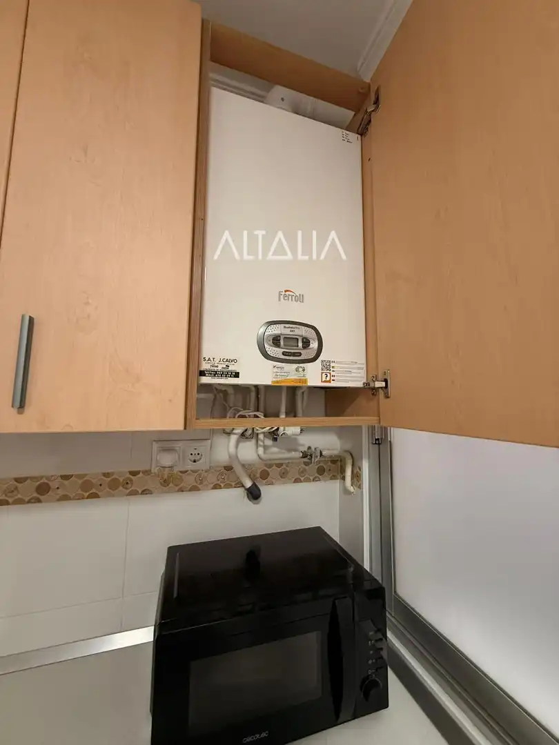 Kitchen of Flat for rent in Cuenca  with Heating and Furnished