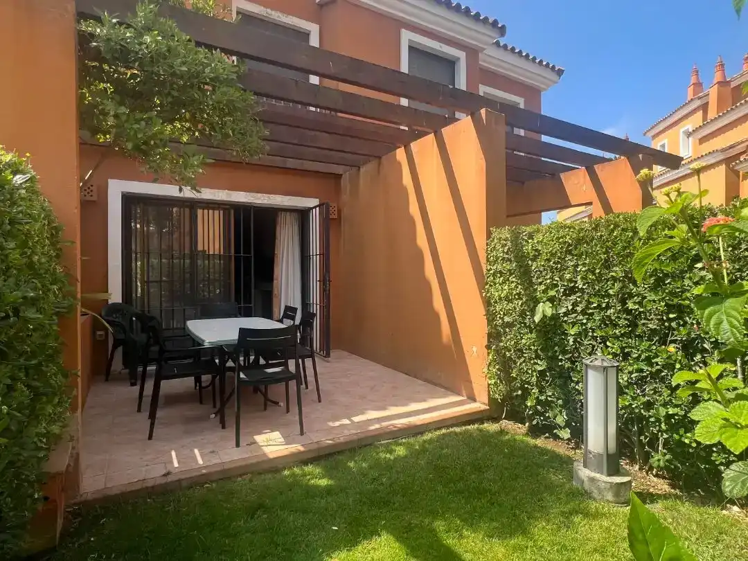 Terrassa de Casa adosada de lloguer en Islantilla Golf