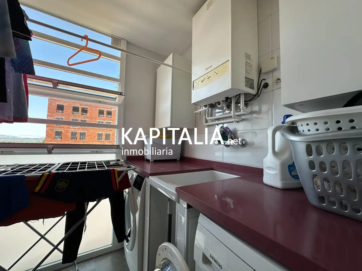 Kitchen of Flat for sale in Xàtiva  with Air Conditioner, Heating and Parquet flooring