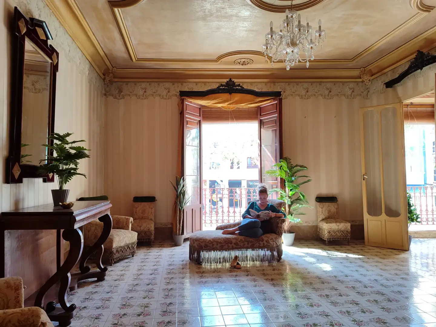 Living room of Buildings for sale in Aspe  with Community pool