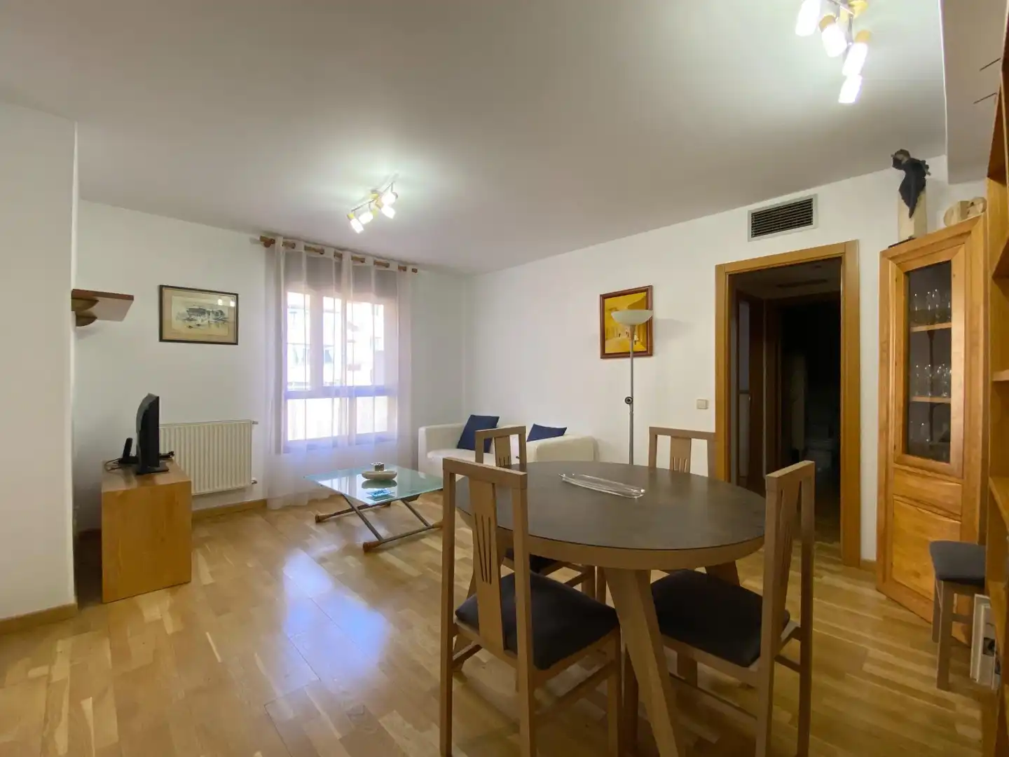Sala de estar de Piso de alquiler en Madrid con Calefacción